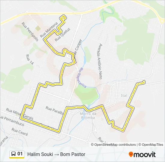 01 Bus Line Map