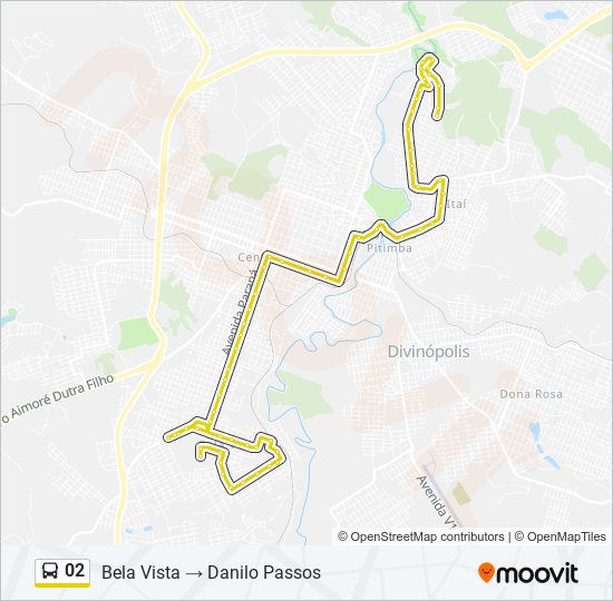 02 bus Line Map