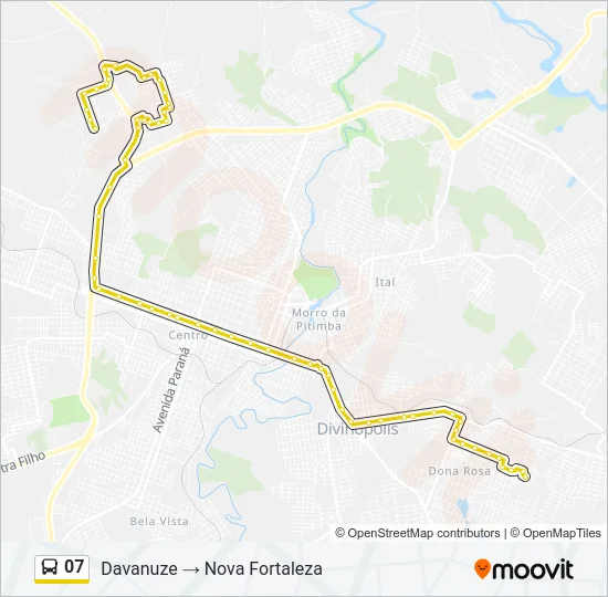 07 Bus Line Map
