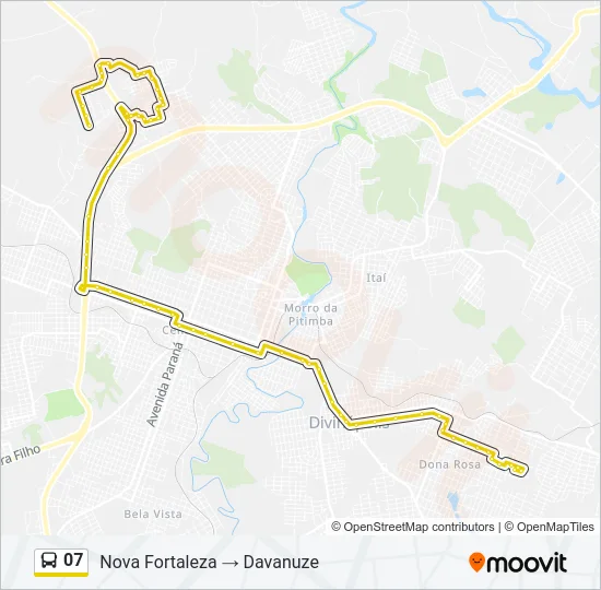 07 Bus Line Map