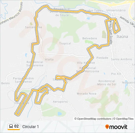 02 Bus Line Map