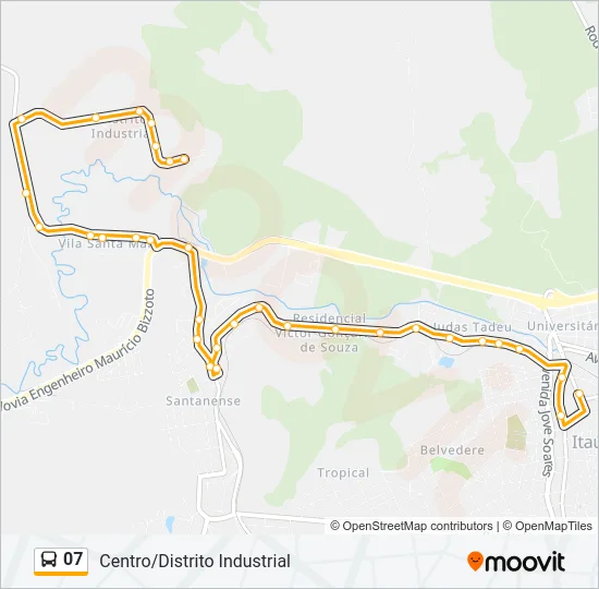 07 Bus Line Map