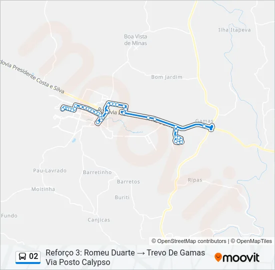 02 Bus Line Map