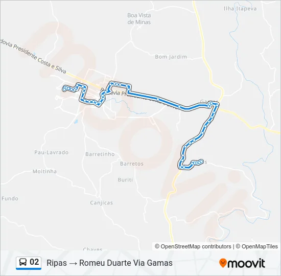 02 Bus Line Map