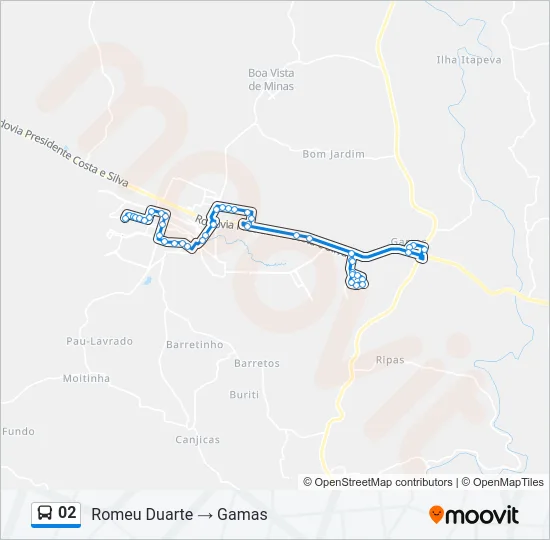 02 Bus Line Map
