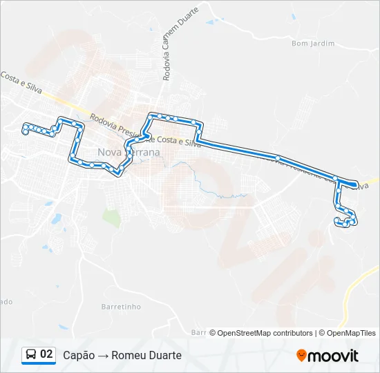 02 Bus Line Map