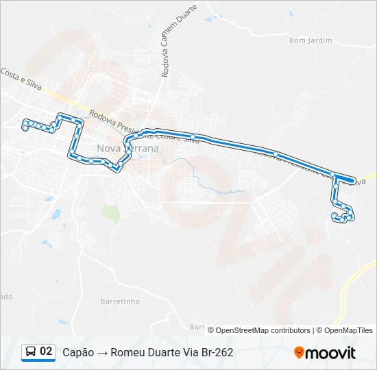 02 Bus Line Map