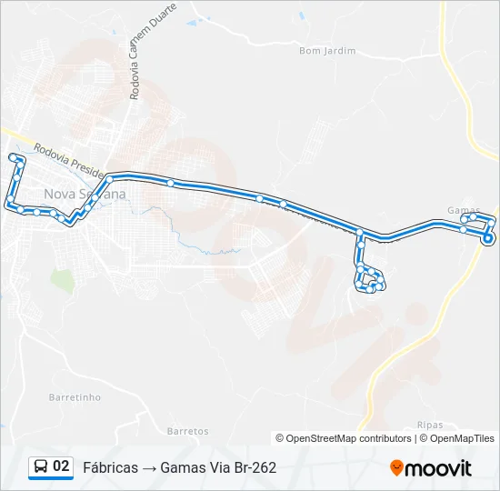 02 Bus Line Map