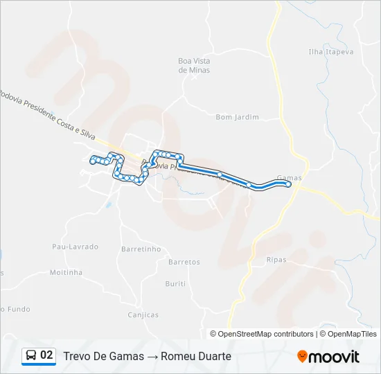 02 Bus Line Map