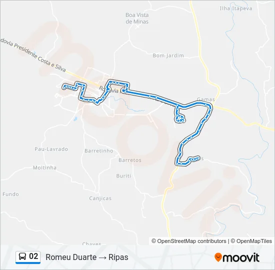 02 Bus Line Map