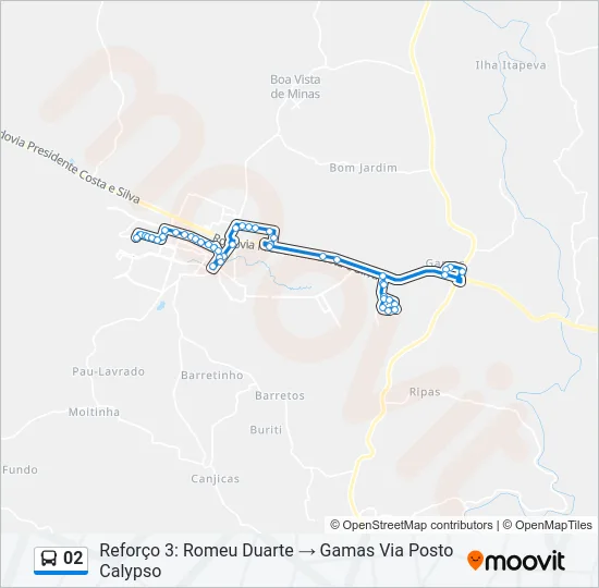 02 Bus Line Map