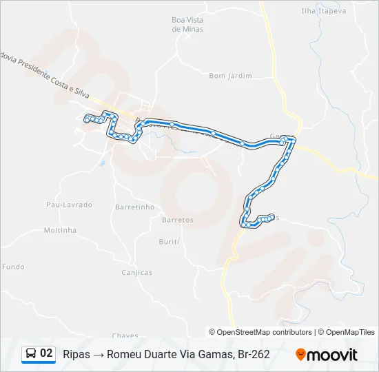 02 Bus Line Map