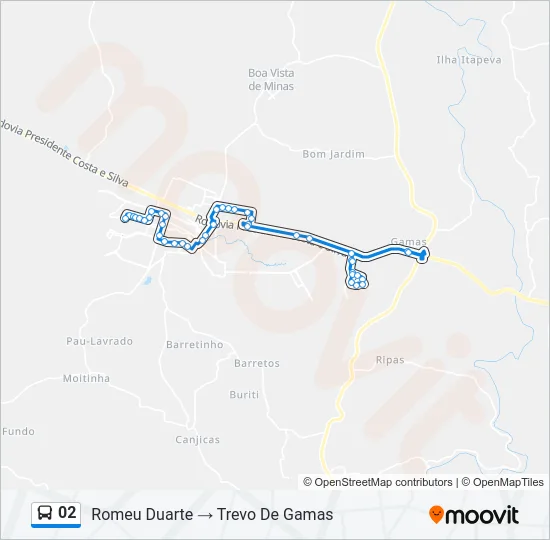 02 Bus Line Map