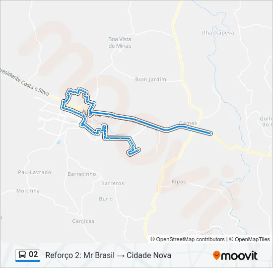02 Bus Line Map