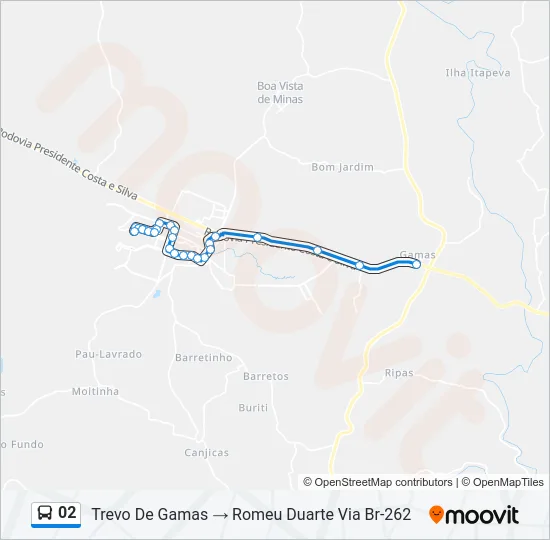 02 Bus Line Map