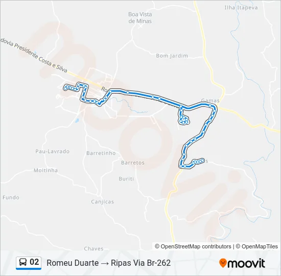 02 Bus Line Map