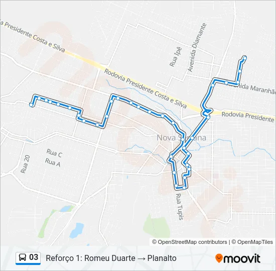03 Bus Line Map
