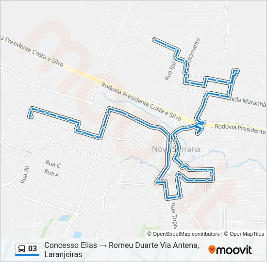 03 Bus Line Map