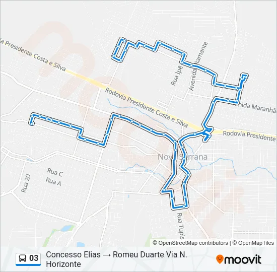 03 Bus Line Map