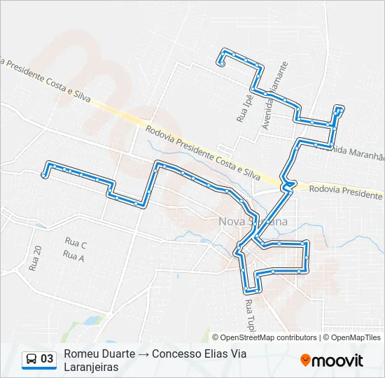 03 Bus Line Map