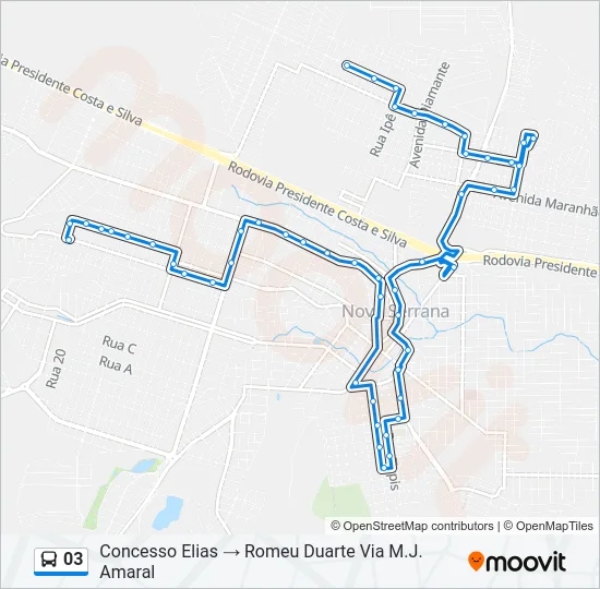 03 Bus Line Map