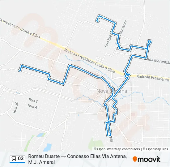 03 Bus Line Map