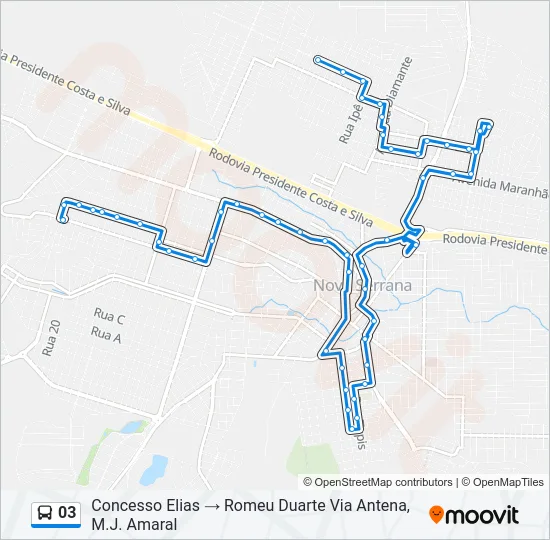 03 Bus Line Map