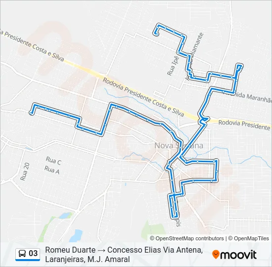 03 Bus Line Map