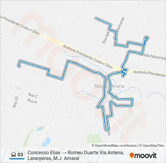 03 Bus Line Map