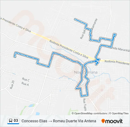 03 Bus Line Map