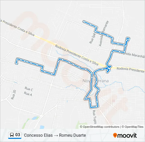 03 Bus Line Map