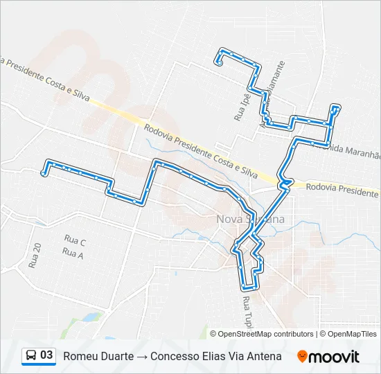 03 Bus Line Map