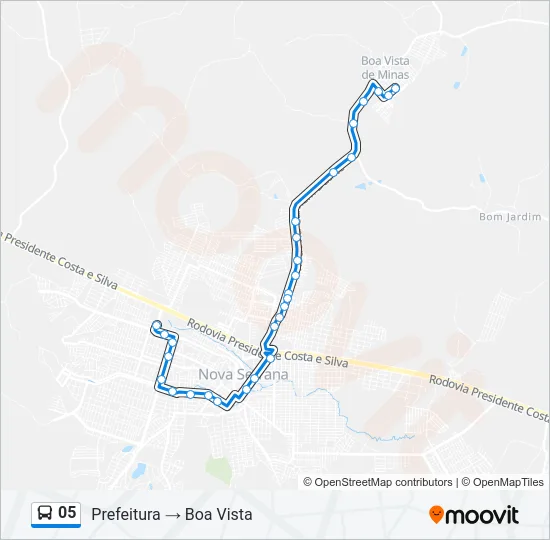 05 Bus Line Map