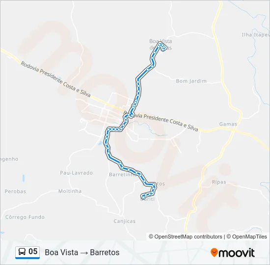 05 Bus Line Map