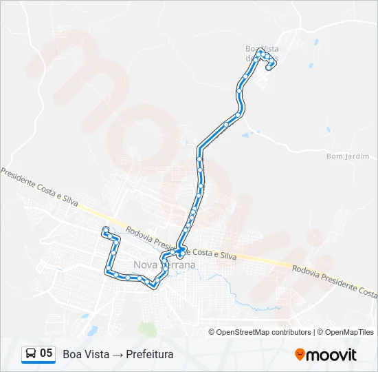 05 Bus Line Map