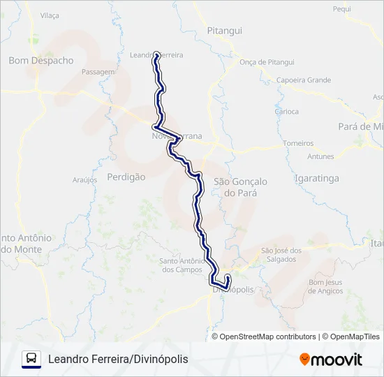 SÃO CRISTÓVÃO 4679 Bus Line Map