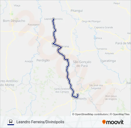 SÃO CRISTÓVÃO 4679 Bus Line Map