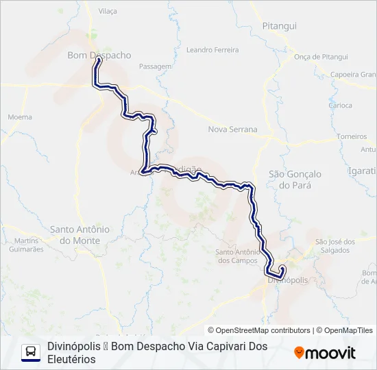 SÃO CRISTÓVÃO 3795 Bus Line Map
