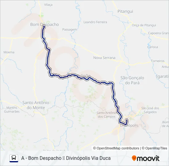 SÃO CRISTÓVÃO 3795 Bus Line Map