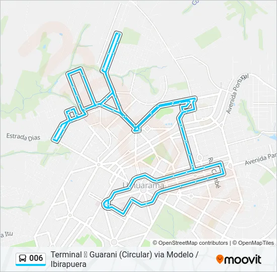 006 Bus Line Map