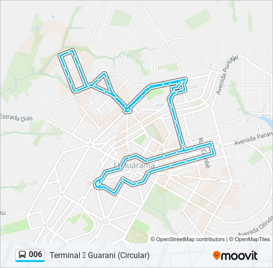 006 bus Line Map