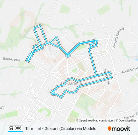 006 Bus Line Map
