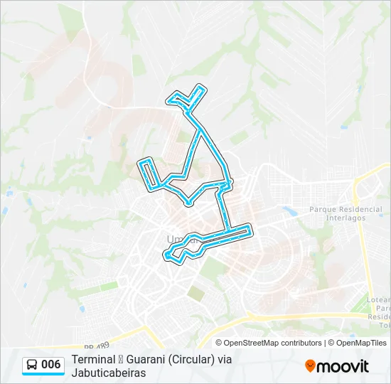 006 Bus Line Map