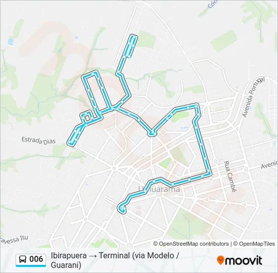 006 Bus Line Map