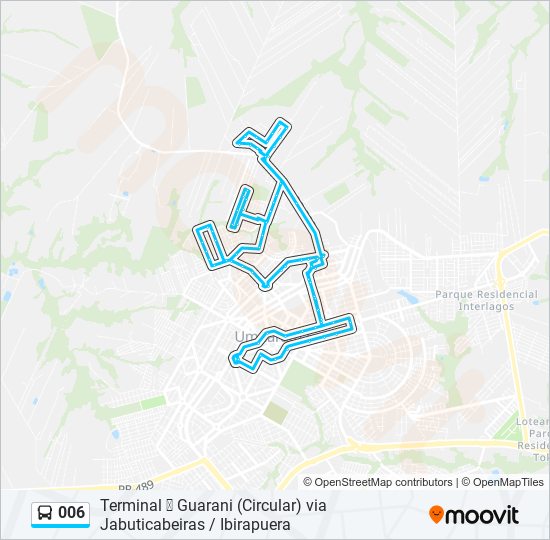 006 bus Line Map