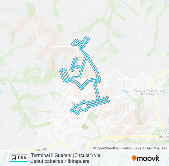 006 Bus Line Map
