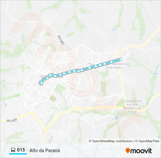 015 Bus Line Map