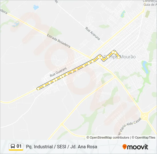 01 Bus Line Map