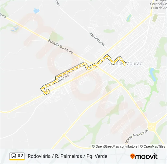 02 Bus Line Map