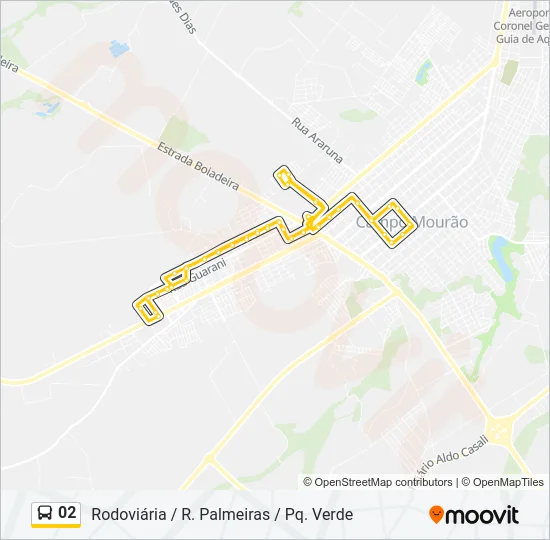 02 Bus Line Map